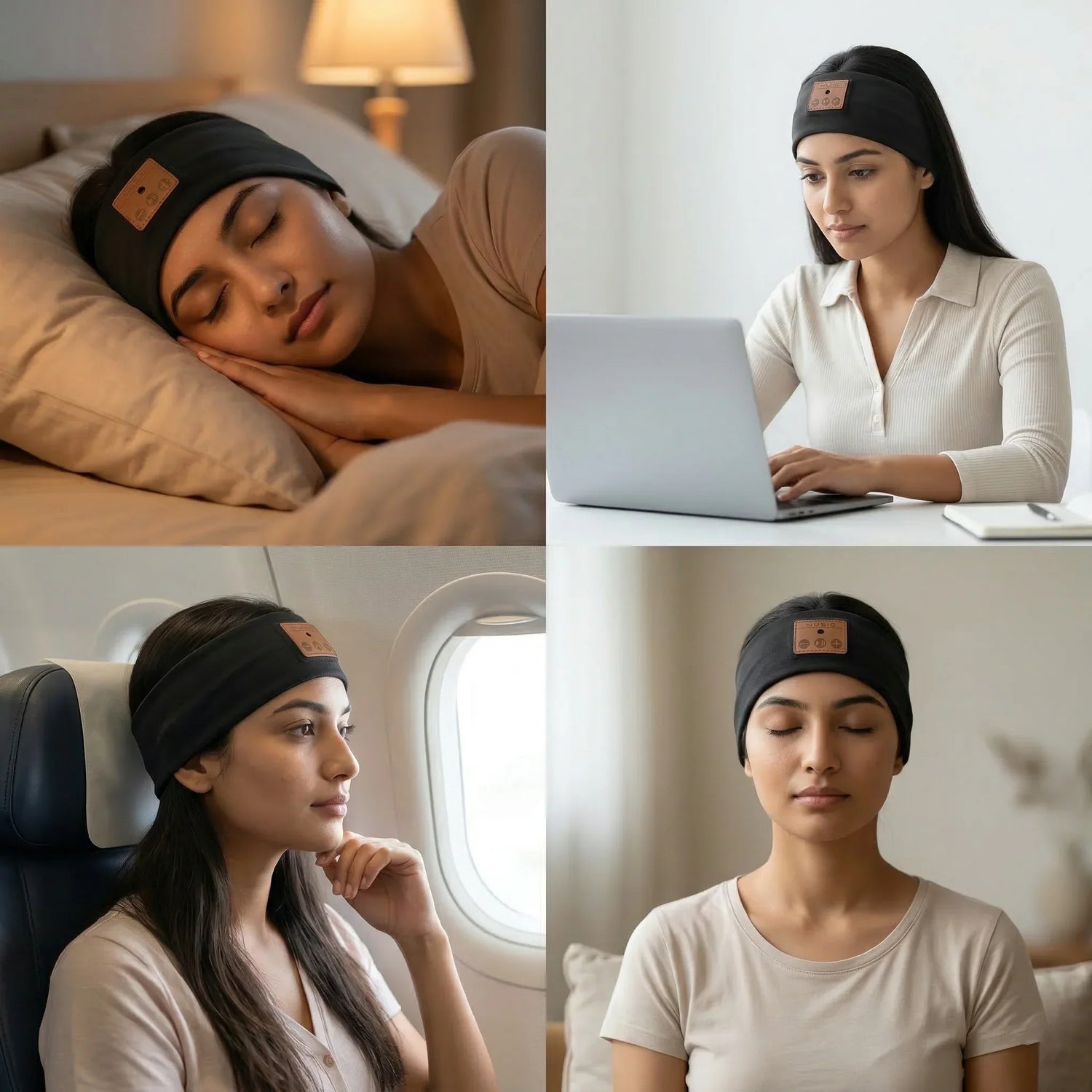 BeatBand for Gym and Sleep: One Bluetooth Headband for Every Moment