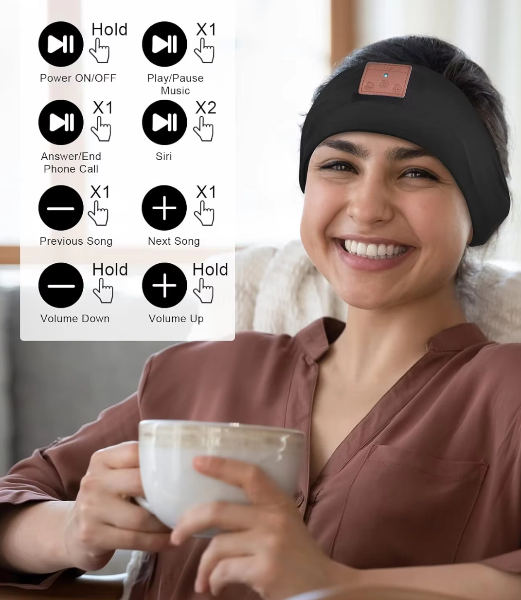 Sports And Fitness Bluetooth Headband