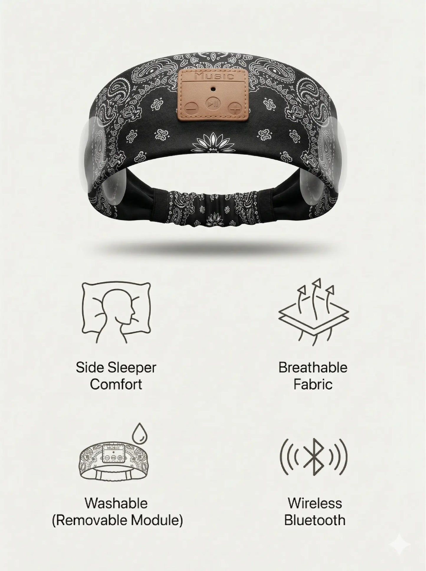 BeatBand™ Comfort Audio Headband